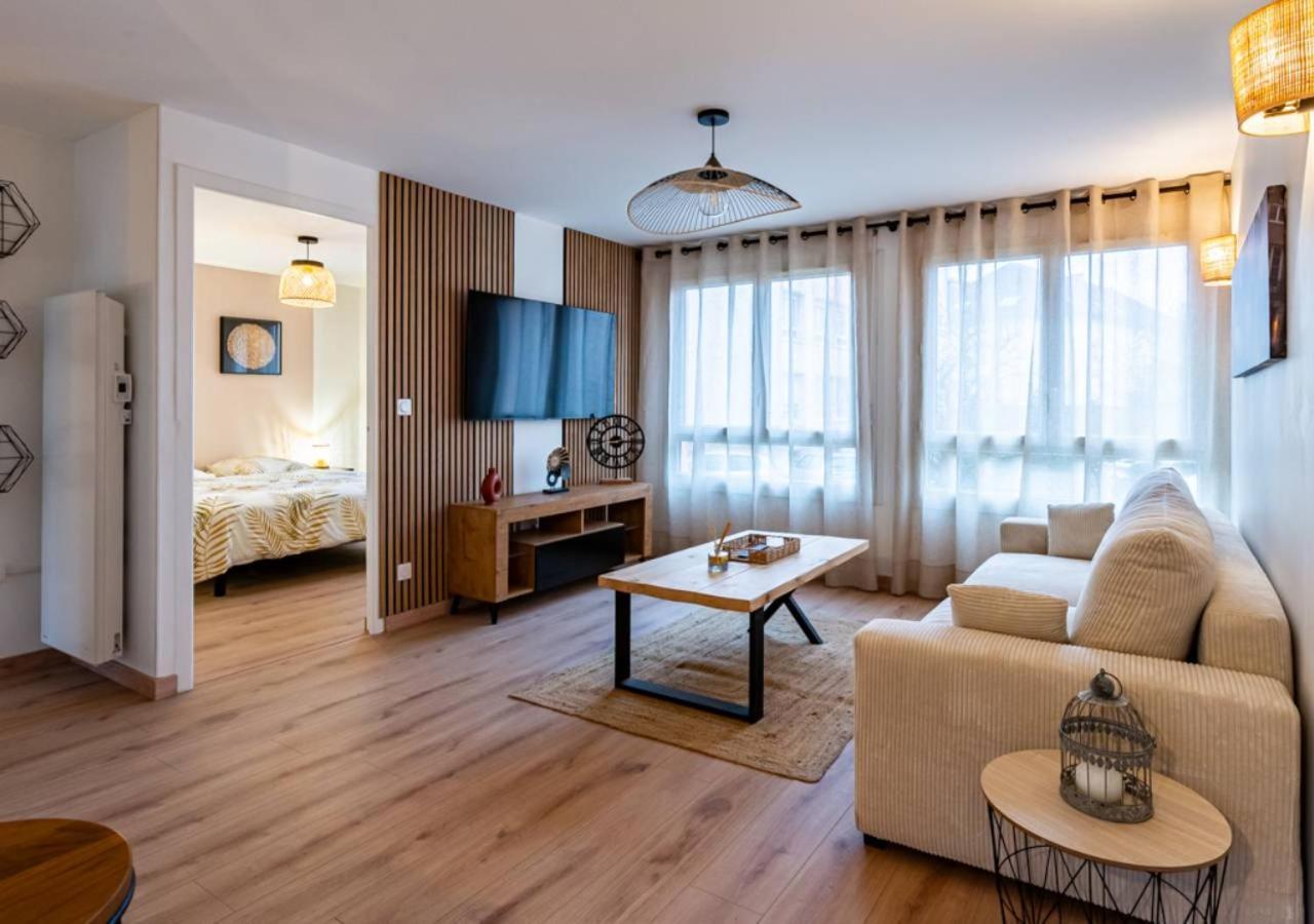 Apartamento Le Carrousel Avec Parking Prive Dijon Exterior foto